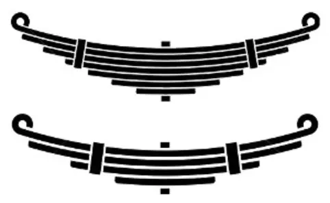 LEAF SPRING ASSY. FRONT