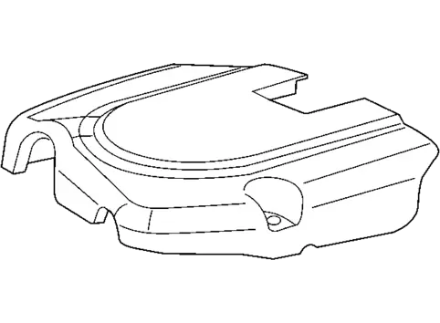 COVER, OIL PAN UNDER