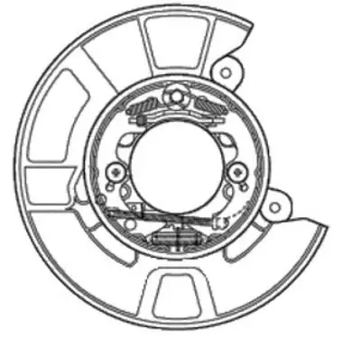 COVER BRAKE DISC DUST