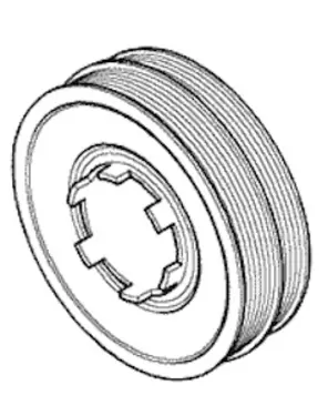 PULLEY COMP. CRANKSHAFT