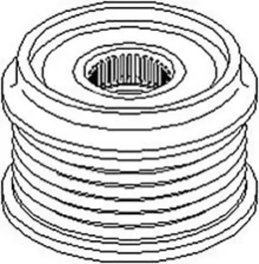 OVER RUNNING ALTERNATOR PULLEY
