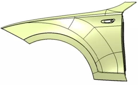 PANEL ASSY,FENDER APRON,L