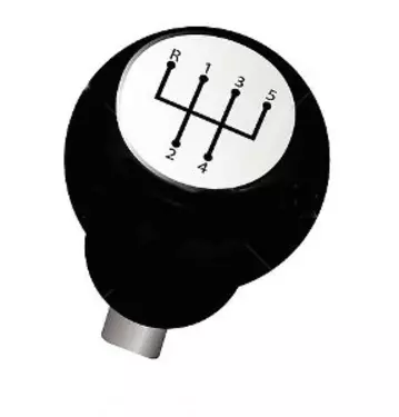 .KNOB ASSY, SELECT LEVER(BLACK- /SILVER)