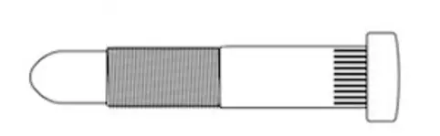 wheel bolt, lockable with adapter code key