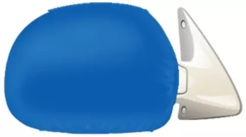 COVER MIRROR VISOR RH (RED)