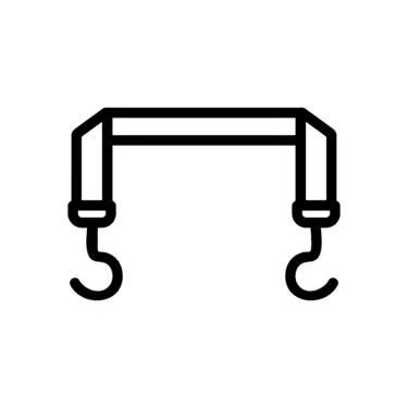 Tow Strap (5 Mtr) With J-Hook & Ratchet - 1 Ton Pull Capacity