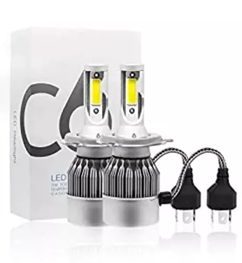 H4 LED Bulb 50W (Set of 2)