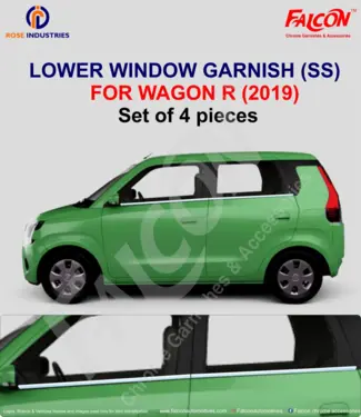 Lower Window Frame Kit SS (Set of 4)