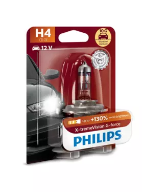 H4 Halogen Bulb 12V 60/55W (Single Bulb)