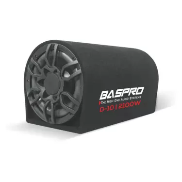 10" D-Shape Active Bass Tube