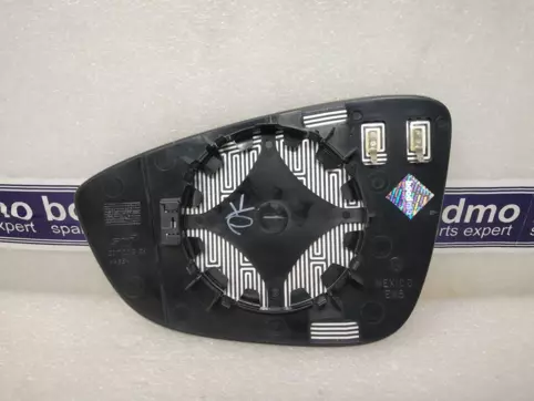 mirror glass (aspherical-wide angle) heated withplate