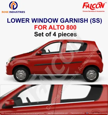 Lower Window Frame Kit SS (Set of 4)