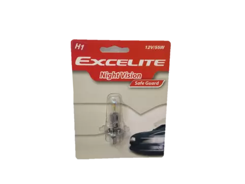 H1 Night Vision Halogen Bulb 12V 55W (Single Bulb)