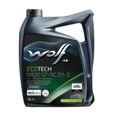 Ecotech 0W-20 SP/RC D1-3 Engine Oil (5L)