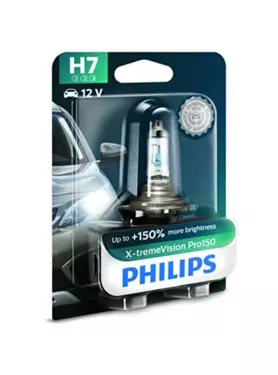 H7 X-tremeVision Pro150 12V 55W (Single Bulb)