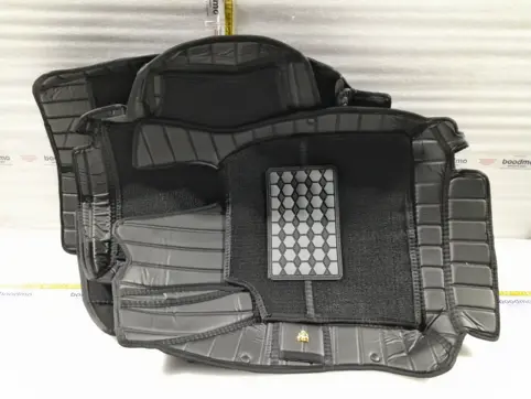 9D Car Floor Mats – Black