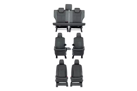 DIAMOND CITYSCAPE RED LINING FINISH SEAT COVER (7S)