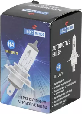 H4 Halogen Bulb 12V 100/90W (Single Bulb)