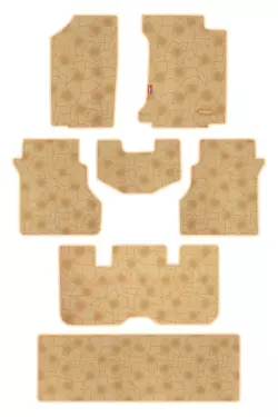 Carpet/Floor Mats (Printed Beige)