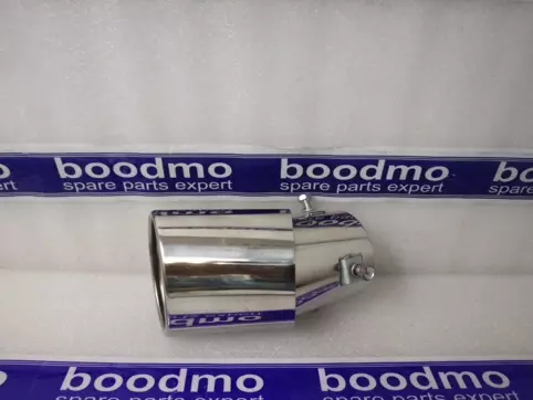 Silencer Muffler Tip for Straight Exhaust Pipe (Chrome)
