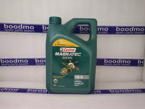 Engine Oil 15W-40 (3.5L) (Castrol Magnatec Diesel Part-Synthetic Oil)