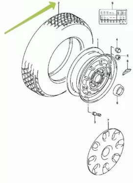 TIRE(155/65R13 73S)