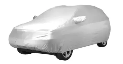 Silver Car Body Cover (Small Hatchback)