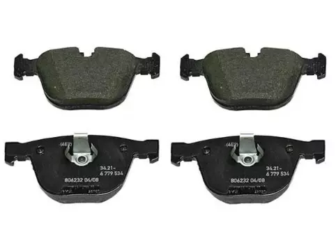 Repair kit, brake pads asbestos-free