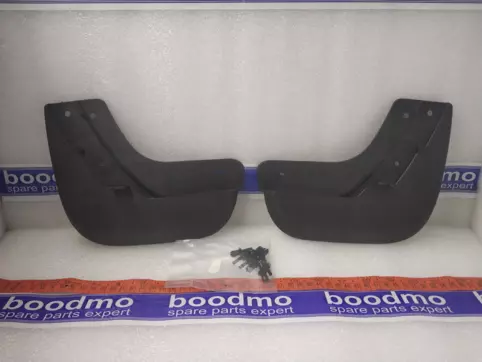 1 SET: MUD FLAPS(LEFT AND RIGHT)