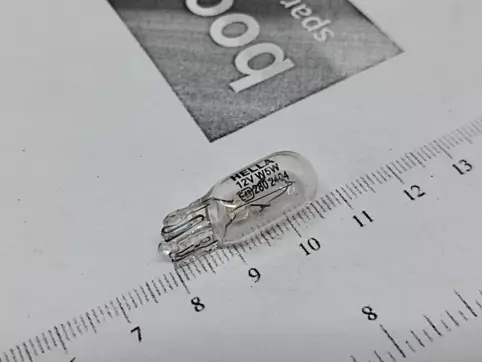 T10 Bulb 5W 12V (Single Bulb)