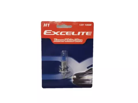 H1 Xenon White Halogen Bulb 12V 100W (Single Bulb)