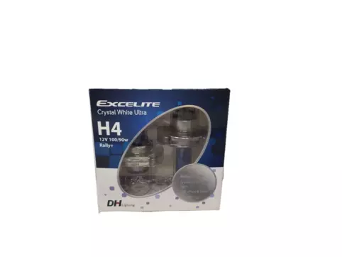 H4 CW Halogen Bulb 12V 100/90W (Set of 2)