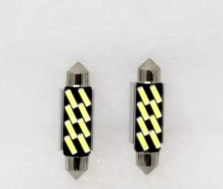 Universal 41mm Roof Lamp LED-White (Set of 2)