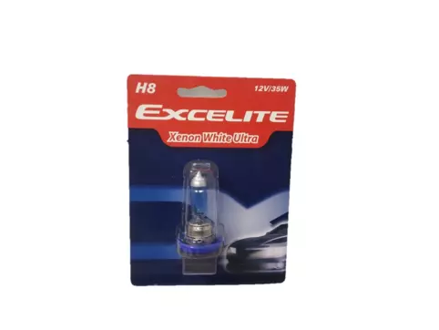 H8 Xenon White Halogen Bulb 12V 35W (Single Bulb)