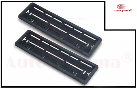Car Number Plate Frame (Set of 2)