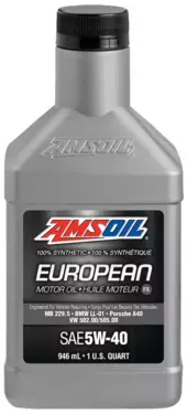 European Car Formula 5W-40 Classic ESP Synthetic Motor Oil (946ml)