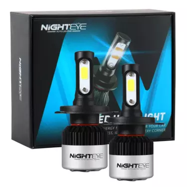 H3 NIGHTEYE LED Headlight Bulb 72W – Cool White (Set of 2)