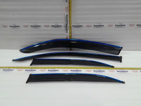Door Visor Chrome (Set of 4)