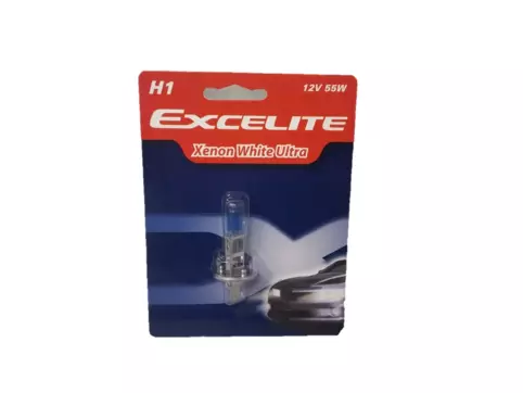 H1 Xenon White Halogen Bulb 12V 55W (Single Bulb)