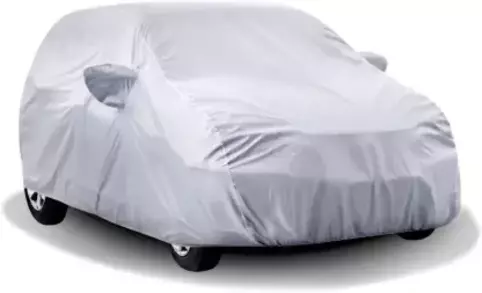 Silver Car Body Cover (Compact Sedan)