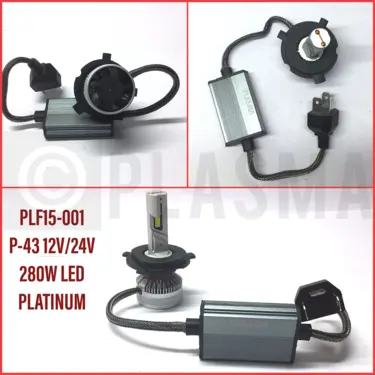 H4 Platinum Led Bulb 12V/24V 280W