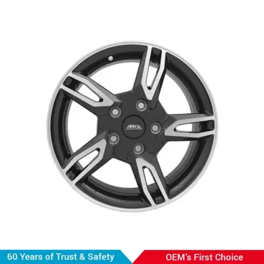Alloy Wheel 15″/5 Holes/Pcd-114.3/Et-45 – Machined Black