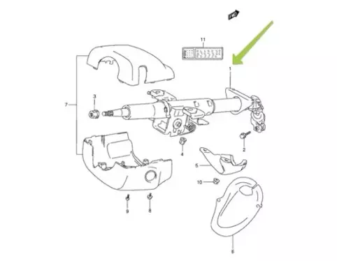 COLUMN ASSY, STEERING