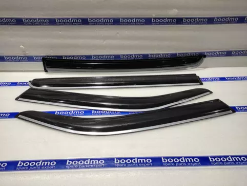 Door Visor – Chrome (Set of 4)