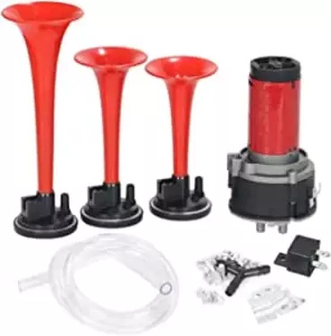 Universal 12 Volt Air Compressor Horn (Set of 3)