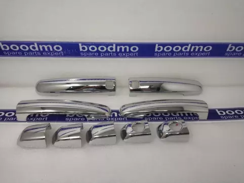 Door Handle Cover With Sensor Cut – Chrome (Premium) (Set of 4)