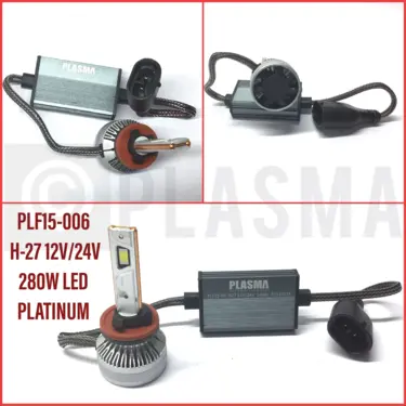 H27 Led Platinum Bulb 12V/24V 280W