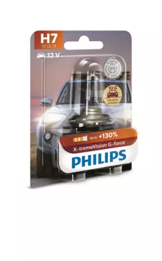 H7 X-tremeVision G-Force 12V 55W (Single Bulb)