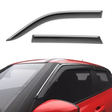 Door Visor Chrome Line