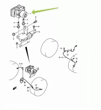 ACTUATOR ASSY ABS